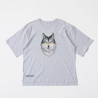 Okami Tee（Ippiki）-ミックスグレー