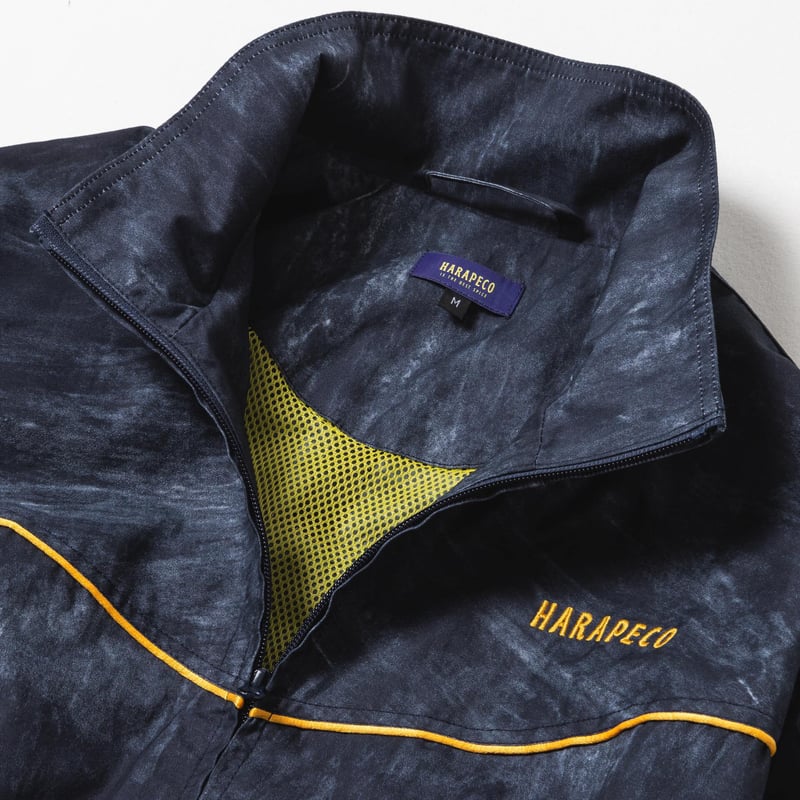 Blurred Dye Print Blouson - ブルー | harapeco Store