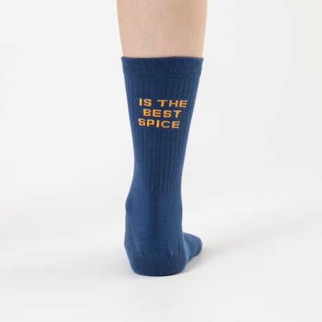 HARAPECO SMILE SOCKS - ブルー