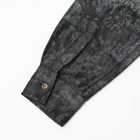 Jacquard Shirts-ブラック