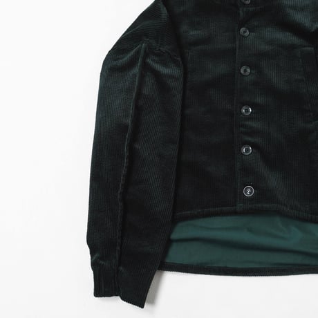 [e]Corduroy Jacket-グリーン
