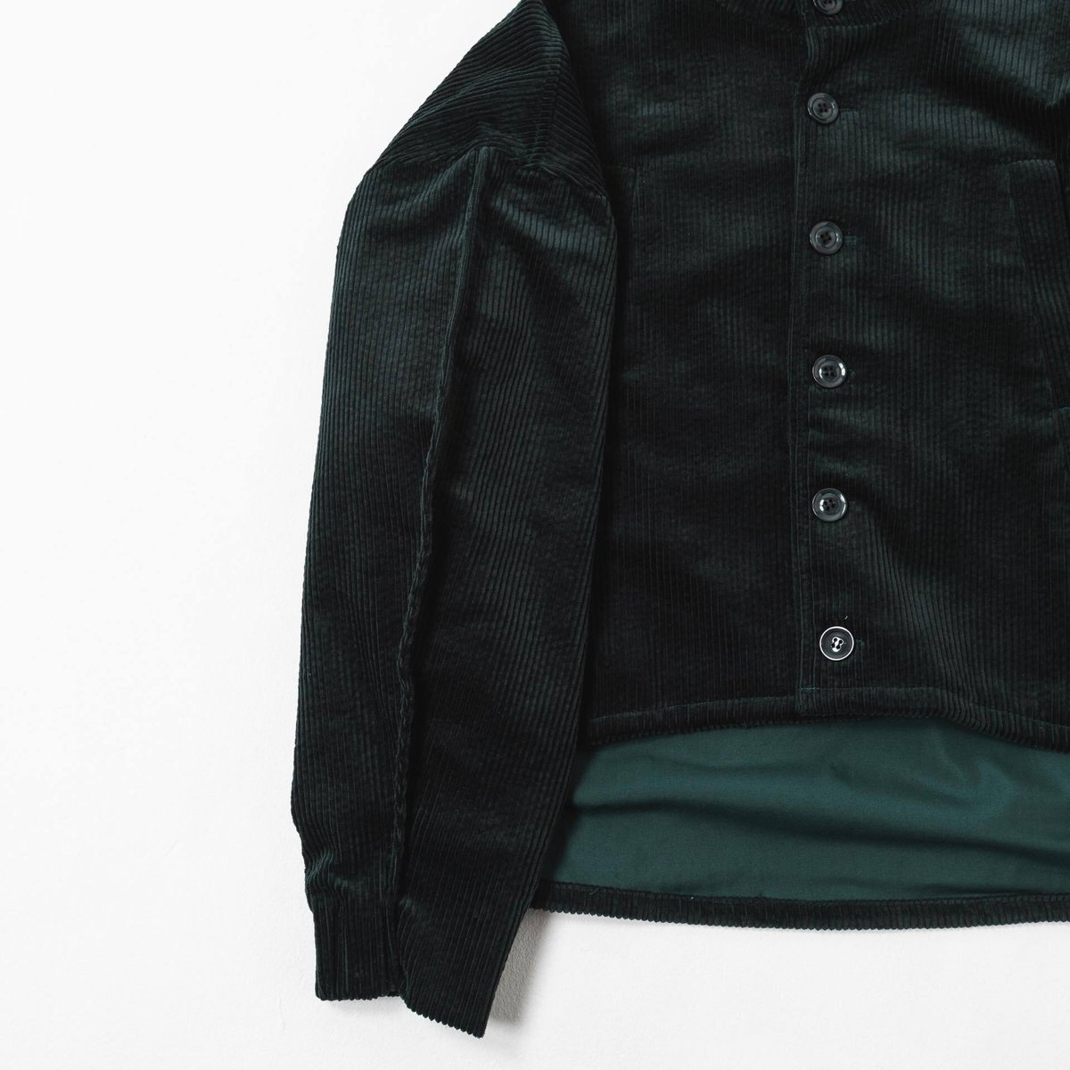 e]Corduroy Jacket-グリーン | harapeco Store