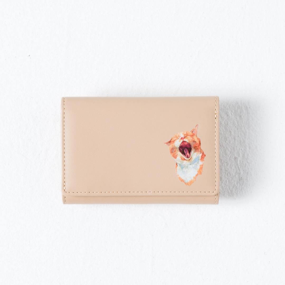 Neko Wallet(Akubi) | harapeco Store