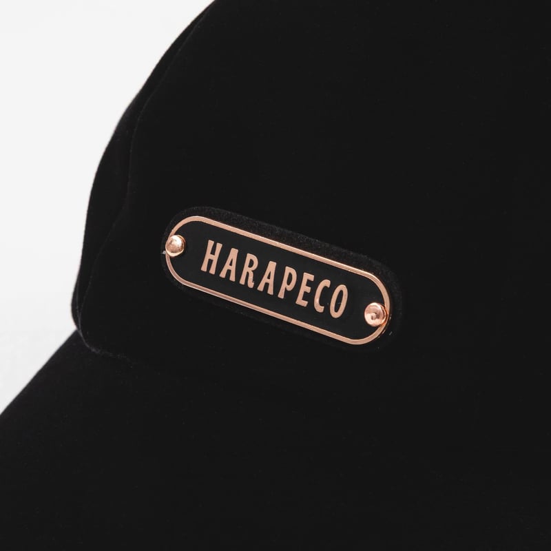 Smooth Velour Cap - ブラック | harapeco Store