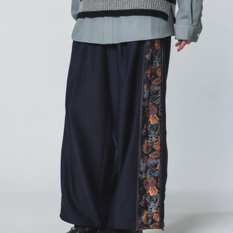 Zipper Pants - ネイビー