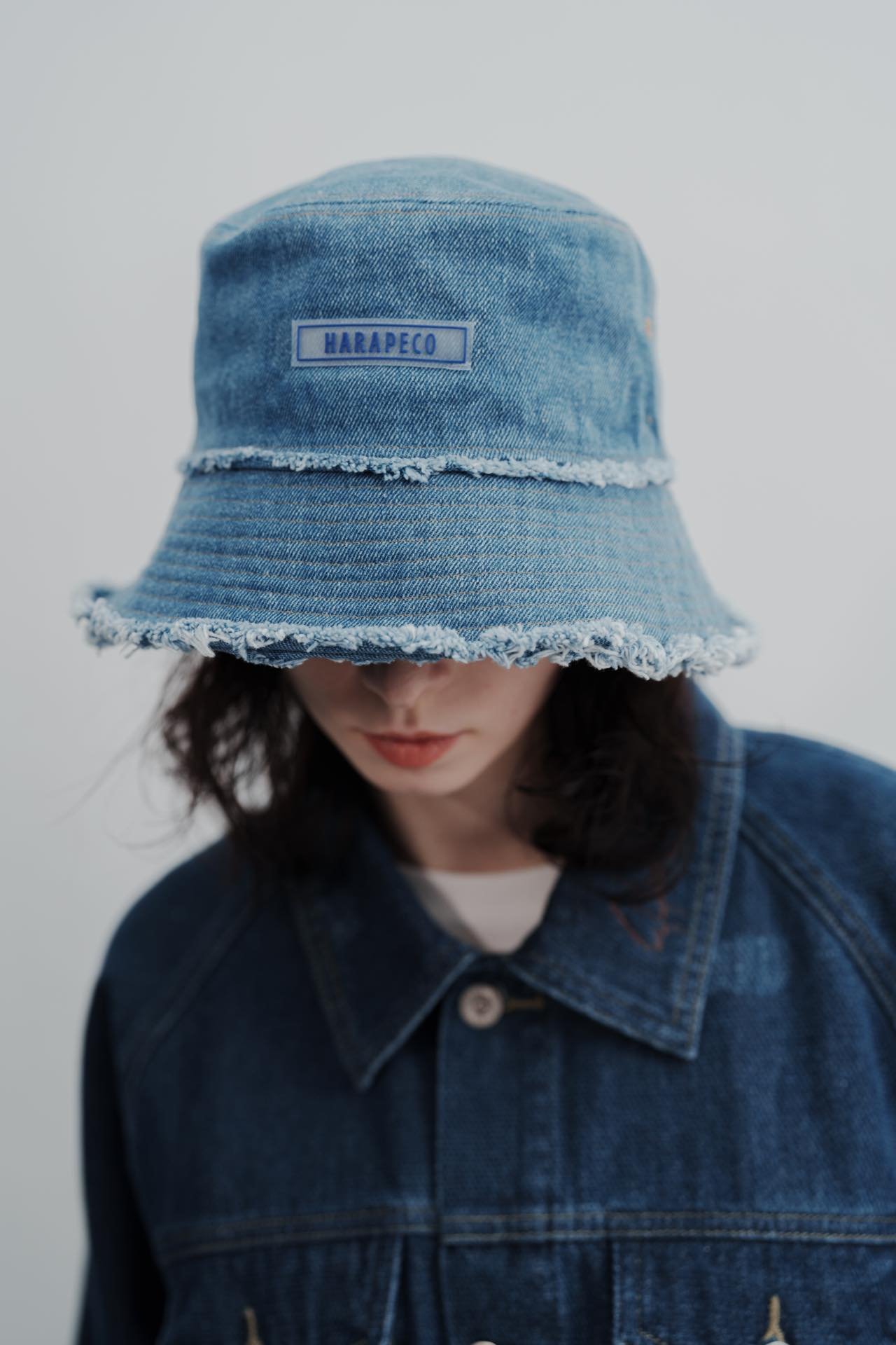 harapeco はらぺこ商店　DENIM HAT - ブルー original