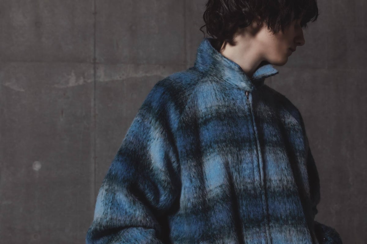 HARAPECO Checked Outer Jacket グリーンL はらぺこ