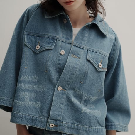 DENIM JACKET - ブリーチ