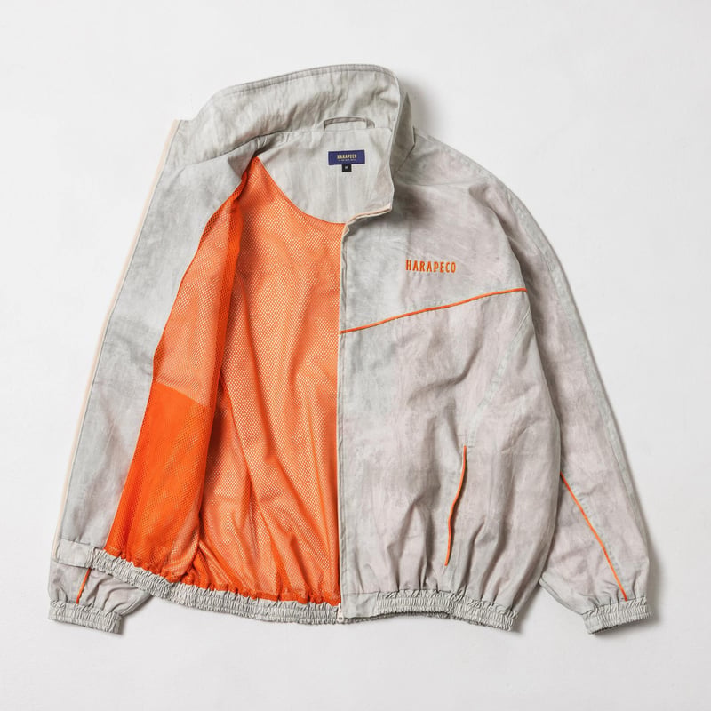 Blurred Dye Print Blouson - ホワイト | harapeco Store
