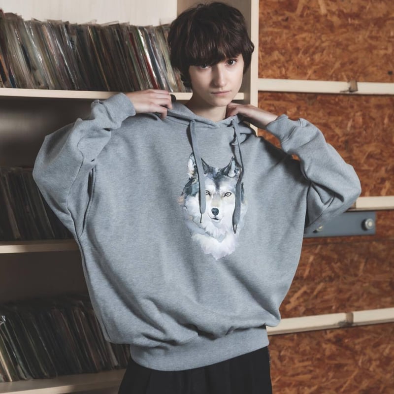 harapeco商店 Okami Sweat(nihiki)-ホワイト CATEGORY Apparel | harapeco Store