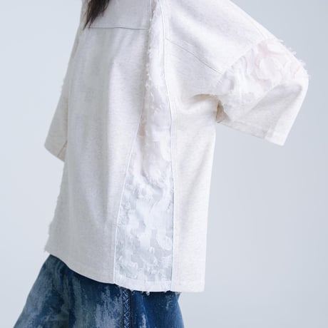Panel Jersey Tee - ホワイト