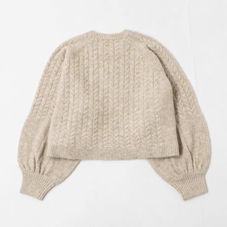 Rough-Knit Sweater-オートミール