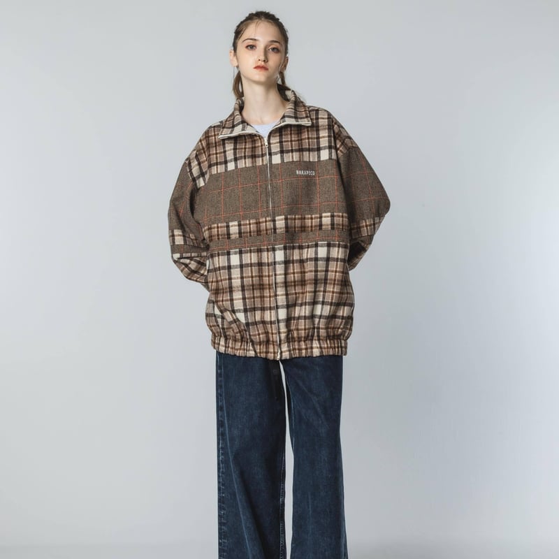 2pattern Checked Jacket - type A | harapeco Store