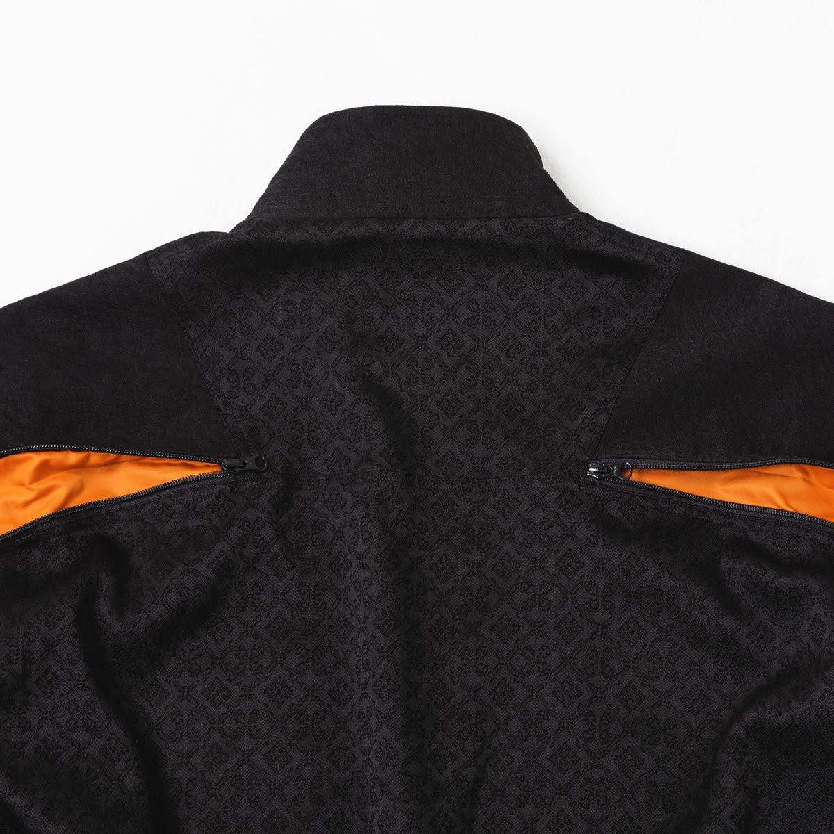 ジャケット・アウター harapeco / Zip Line Jacquard Jacket ジャケット・アウター harapeco / Zip Line Jacquard Jacket