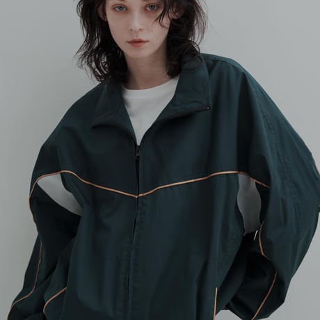 Color Suede blouson-25SS- - グリーン