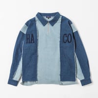 Rebuild HalfZip Denim - ブルー