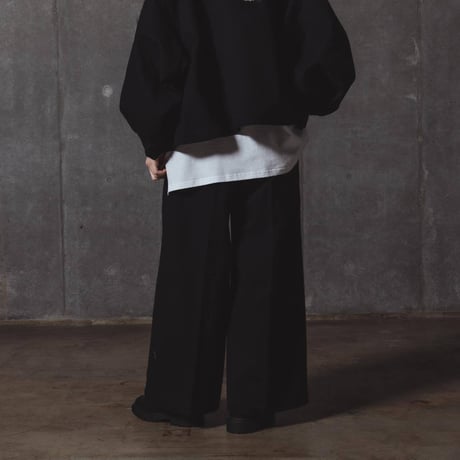 Twill Pants-ブラック