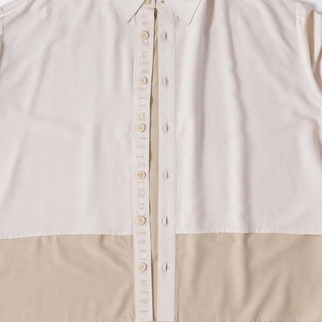 Layered Shirts-ベージュ