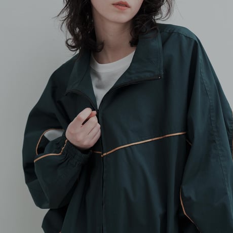 Color Suede blouson-25SS- - グリーン