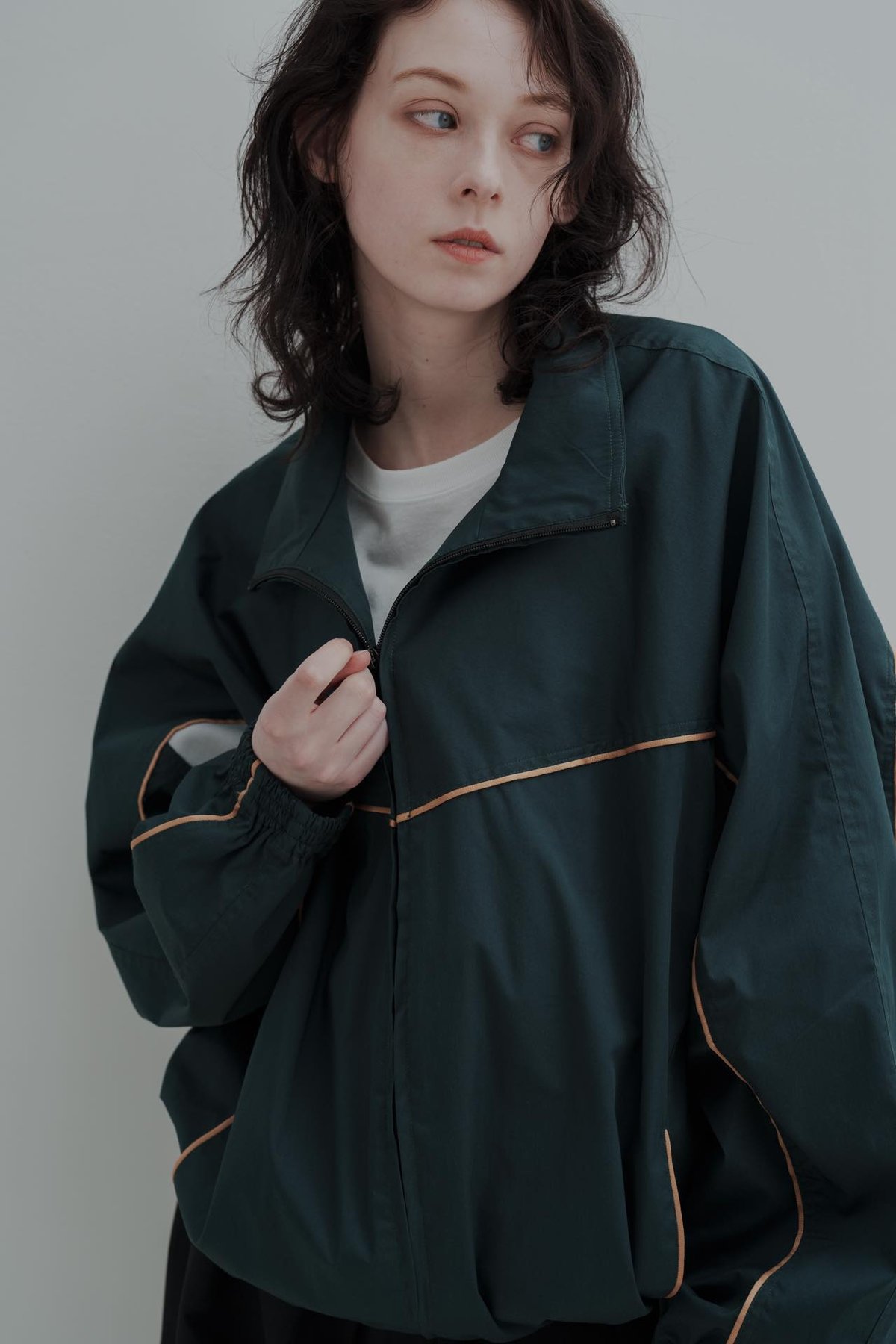 k*i様 Color Suede blouson-25SS- - グリーン Color Suede blouson-25SS- - グリーン | harapeco Store