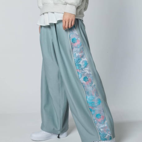 Zipper Pants - ブルー