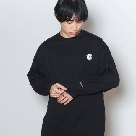 ShiroKuma Long Sleeve Tee - ブラック