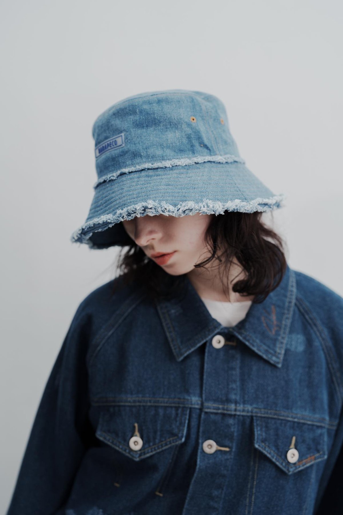 DENIM HAT - ブルー | harapeco Store