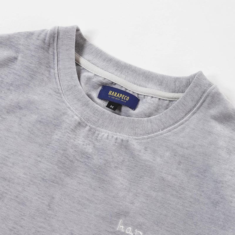 Luxe Velour Pullover - ライトグレー | harapeco Store