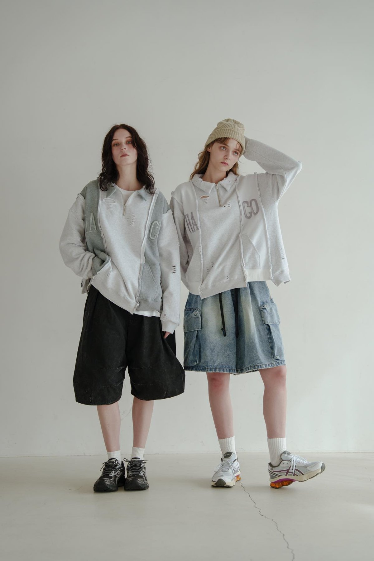 Rebuild HalfZip Sweat - ホワイト | harapeco Store