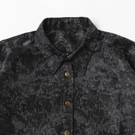 Jacquard Shirts-ブラック