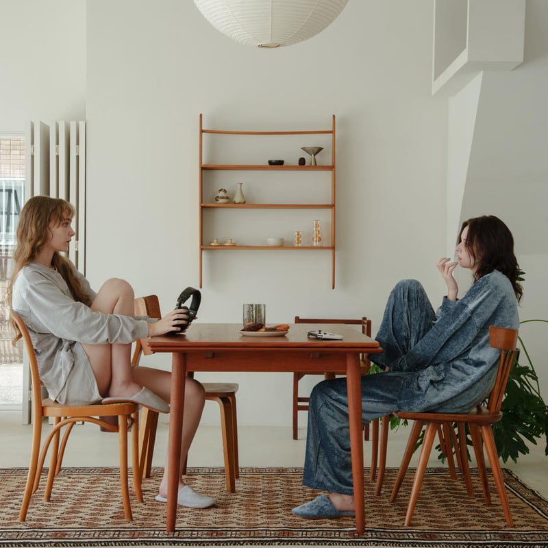 Luxe Velour Relax Pants - ブルー | harapeco Store