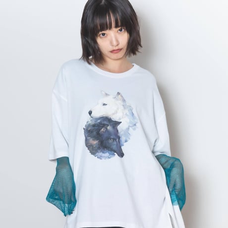 Okami Tee [nihiki] - ホワイト