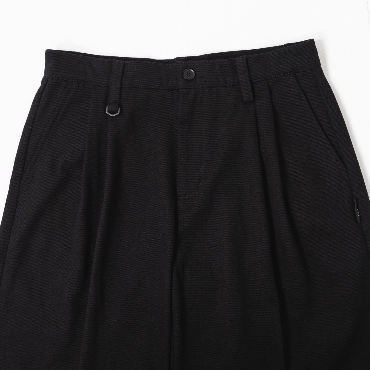 Twill Pants-ブラック | harapeco Store