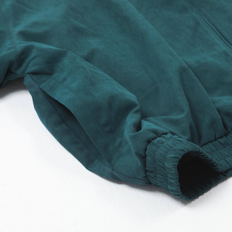 Color Suede blouson-Green | harapeco Store Color Suede blouson-Green | harapeco Store