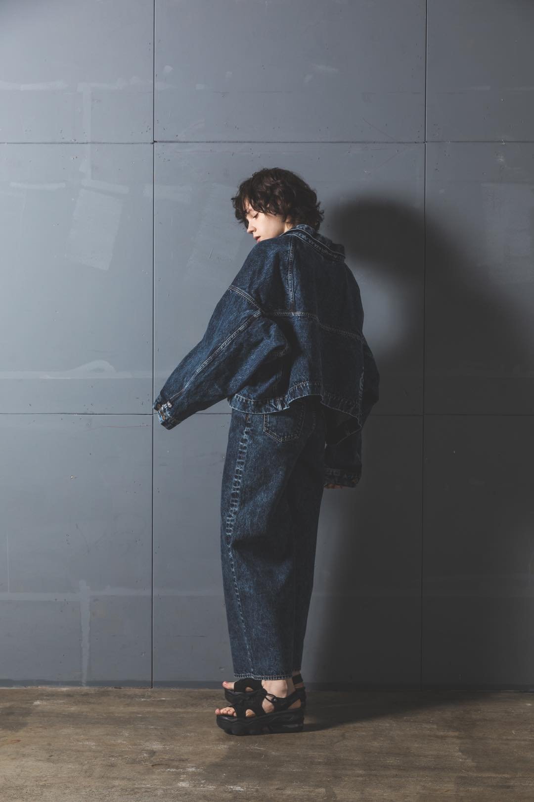 e]Denim Pants-ケミカル | harapeco Store