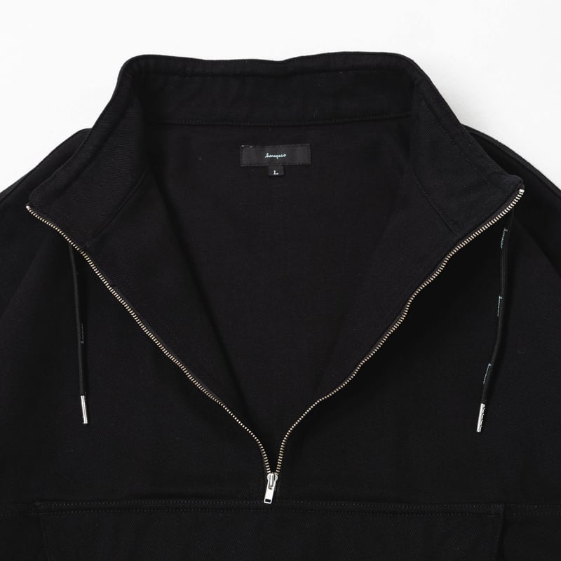 トップス Eve harapeco Half Zip Twill Pull over トップス Eve harapeco Half Zip Twill Pull over Amazon.com