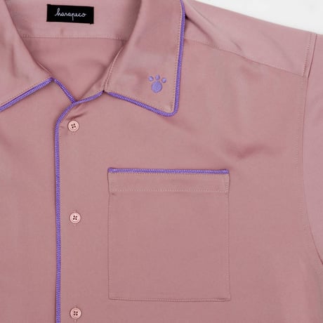 Satin Setup[Shirts]-ピンク