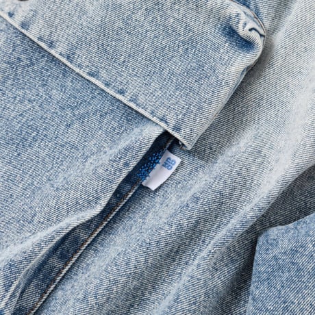 DENIM HALF PANTS - ブリーチ