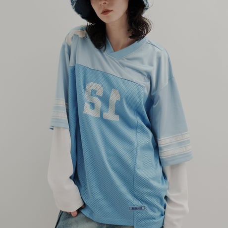 GAME TEE - ライトブルー