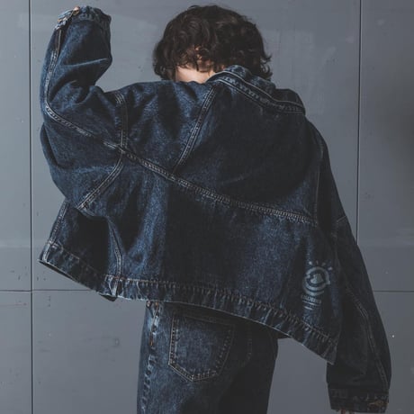 [e]Denim Jacket-ブリーチ