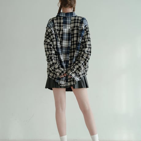 Rebuild Shirts - ブルー