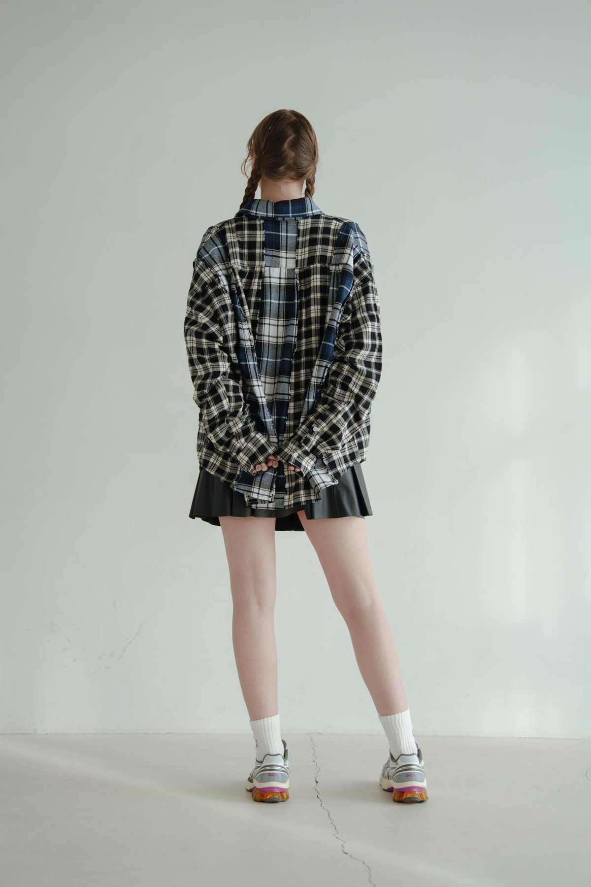 harapeco Rebuild Shirts - ブルー Rebuild Shirts - ブルー | harapeco Store