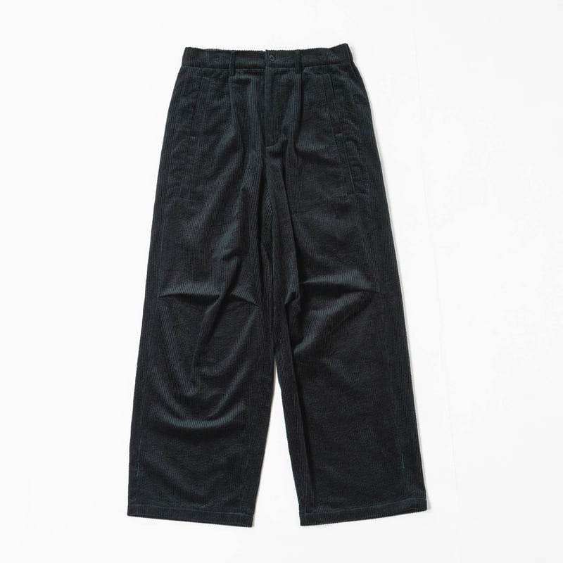 e]Corduroy Pants-グリーン | harapeco Store