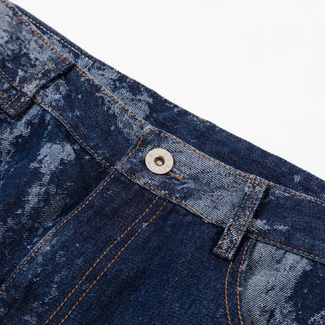 DENIM PANTS - ブルー