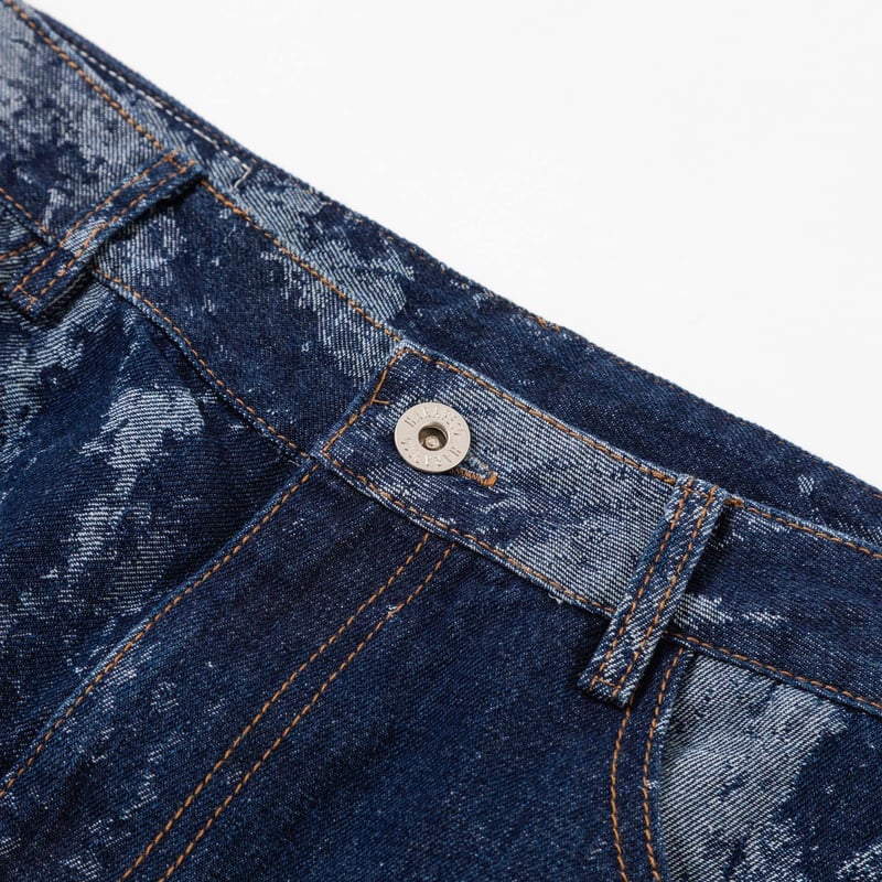 DENIM PANTS - ブルー | harapeco Store
