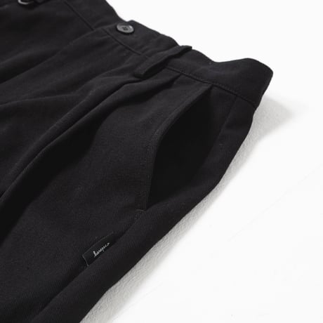 Twill Pants-ブラック