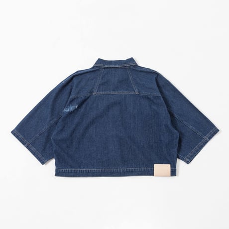 DENIM JACKET - ブルー