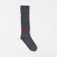 HPCO LONG SOCKS - チャコールグレー