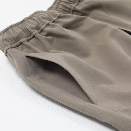 Layered Half Pants-Gray Beige