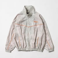 Blurred Dye Print Blouson - ホワイト